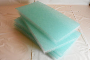 Aulnay Fiberglass Paint Booth Exhaust Filter Pads 15G